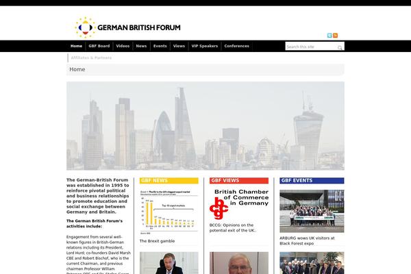 Volt theme site design template sample