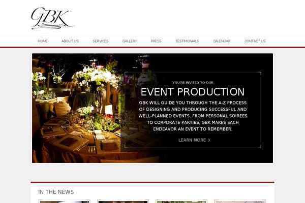 gbkproductions.com site used Gbk