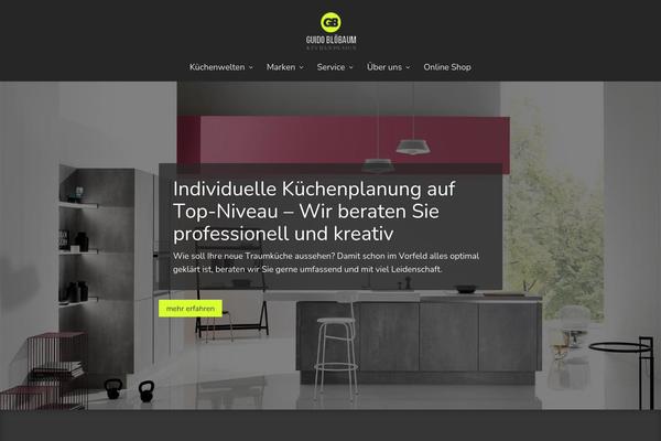 gbkuechendesign.de site used Divi-garant