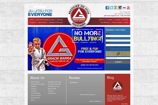 Gbarraschool theme site design template sample