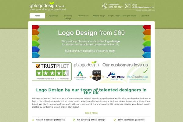 Barrel theme site design template sample