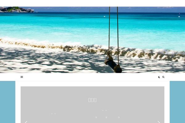 Ashe theme site design template sample