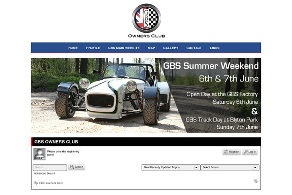 gbsownersclub.co.uk site used Dijitulboilerplate