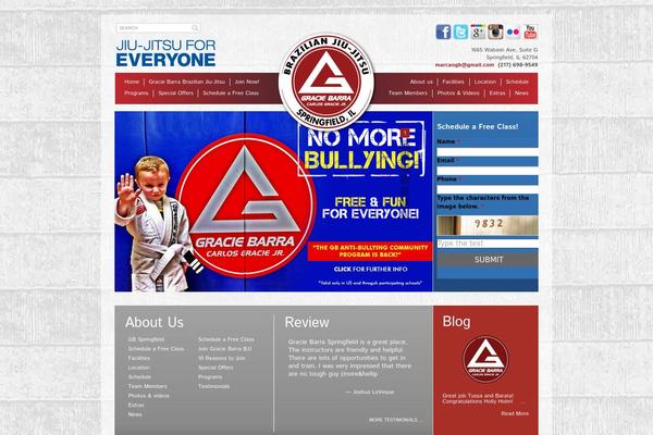 Gbarraschool theme site design template sample