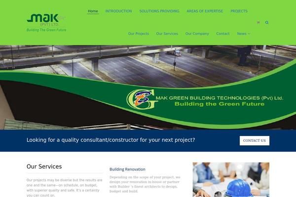 Tm-builder theme site design template sample