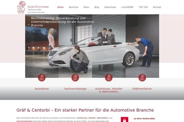 Impreza theme site design template sample