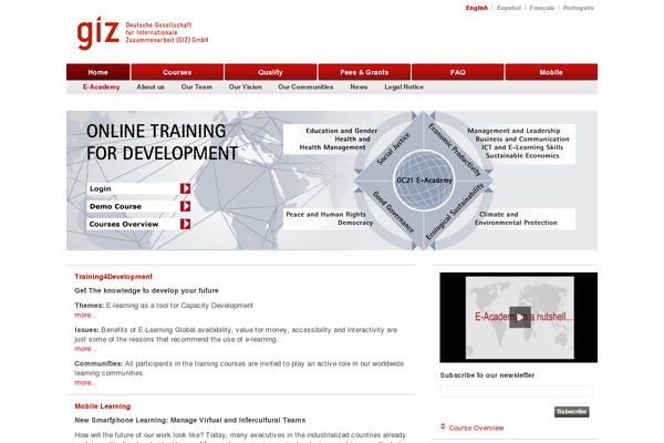 Awaken theme site design template sample