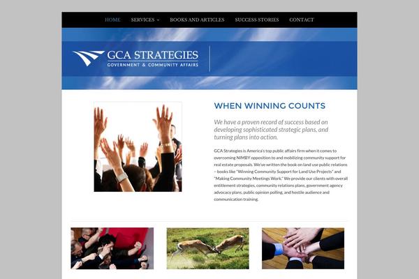 Total theme site design template sample