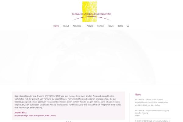 Gcc theme site design template sample