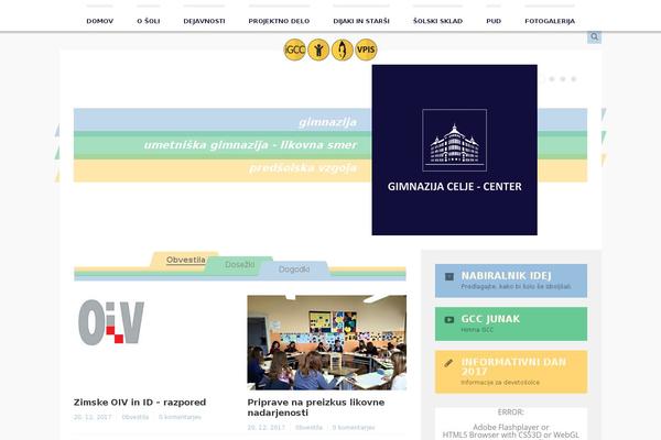 gcc.si site used Blogstream