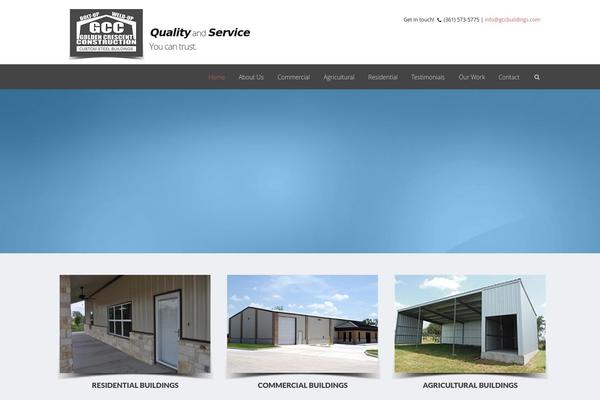 Beacon theme site design template sample