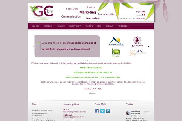 Complexity v2 theme site design template sample