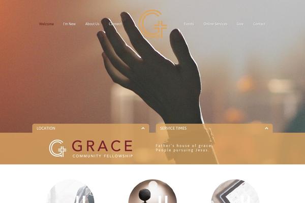 Church-suite theme site design template sample
