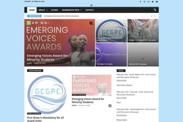 NewsMag theme site design template sample