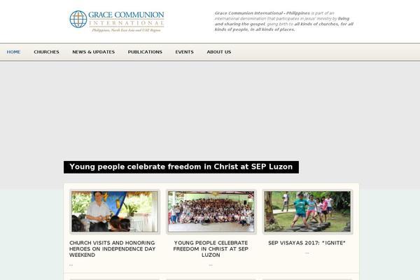 Blessing theme site design template sample