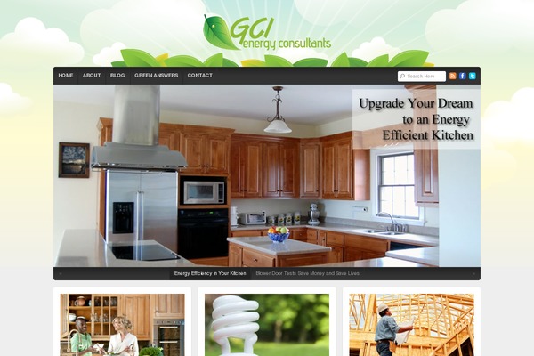 Natural theme site design template sample