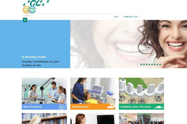 Gc theme site design template sample