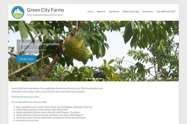 Spacious theme site design template sample