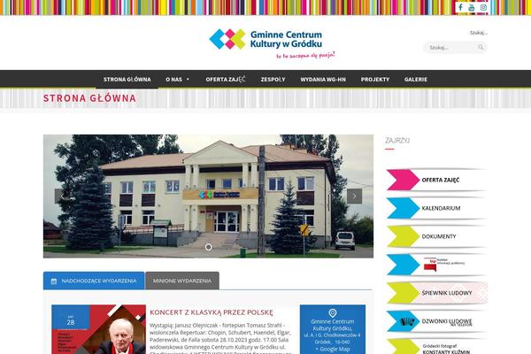 Extent-wp theme site design template sample
