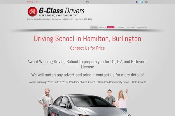 Flare theme site design template sample