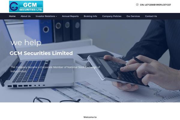 Financity theme site design template sample