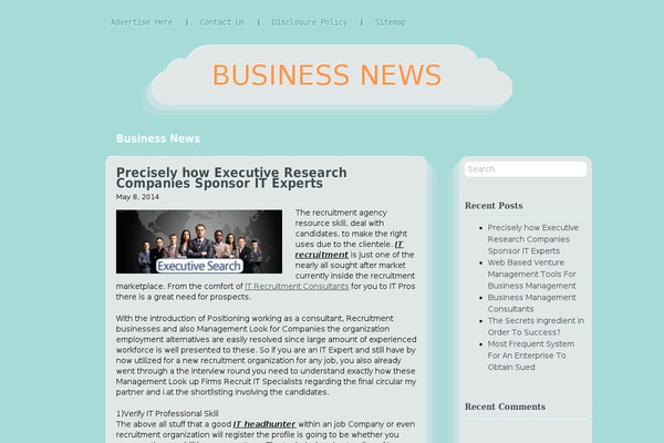 San Kloud theme site design template sample