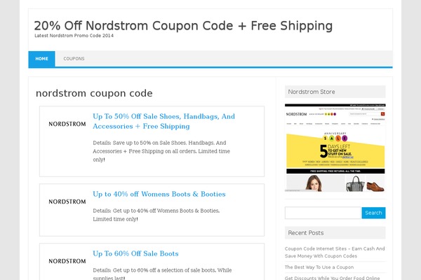 gcouponscode.com site used Iconic One