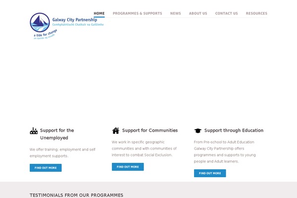 Vanguard theme site design template sample
