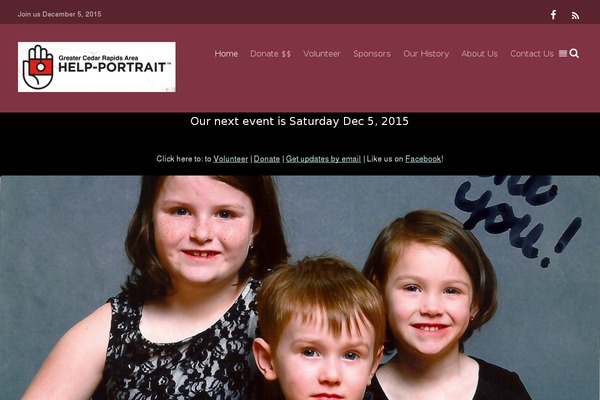 gcrahelpportrait.com site used Event