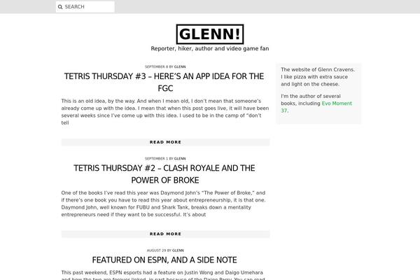 Tracks theme site design template sample
