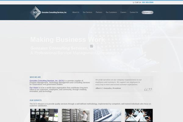 Progressio theme site design template sample
