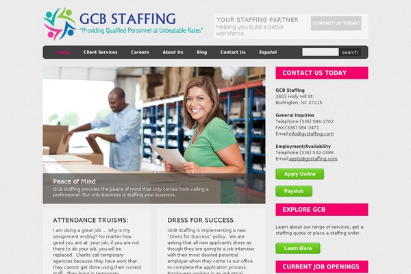 Site using Blue Wrench Video Widget plugin