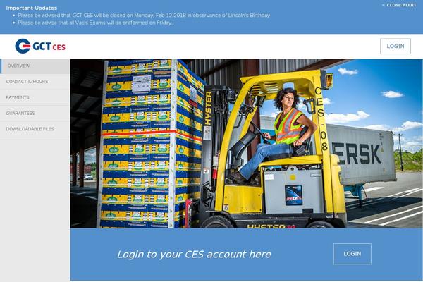 gctces.com site used Gct-ces-2017