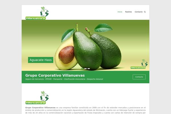 Esteem theme site design template sample