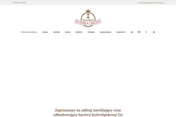 Kendall theme site design template sample