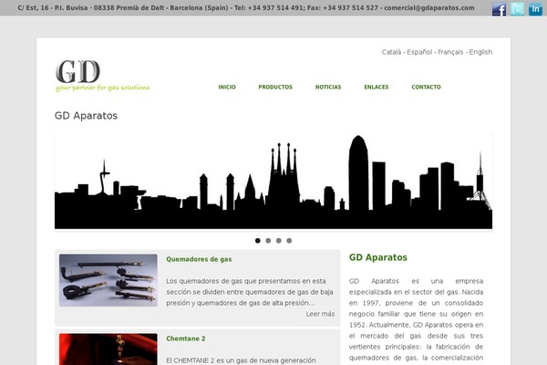 Site using Responsive Lightbox plugin