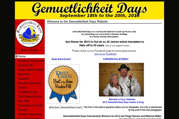 Site using WPFront Scroll Top plugin