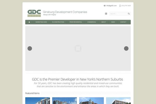 Aqua theme site design template sample