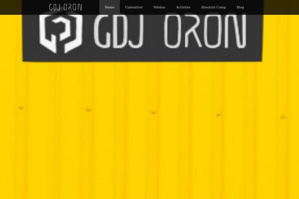 Ego theme site design template sample