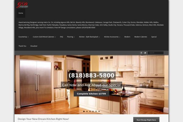 Engrave theme site design template sample