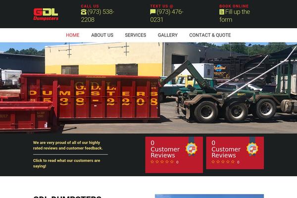 Extra-child theme site design template sample