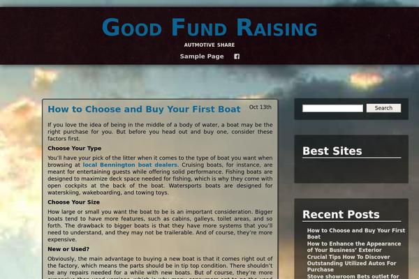 Adventure theme site design template sample