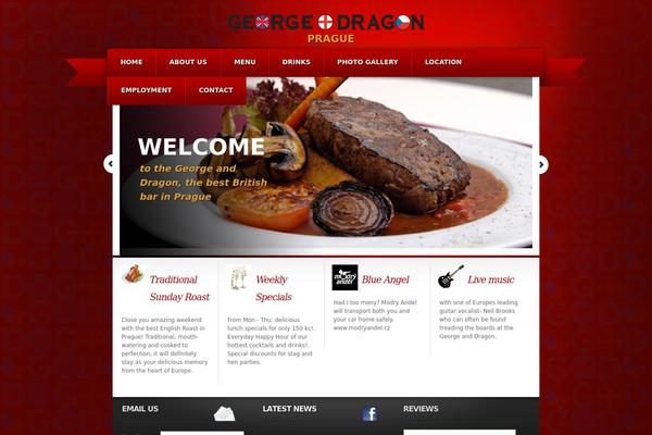 georgeanddragon theme websites examples