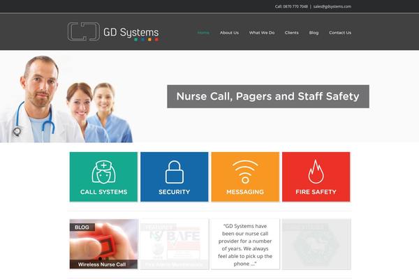 Salient Child theme site design template sample