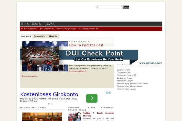 gdteinc.com site used Branfordmagazine-theme