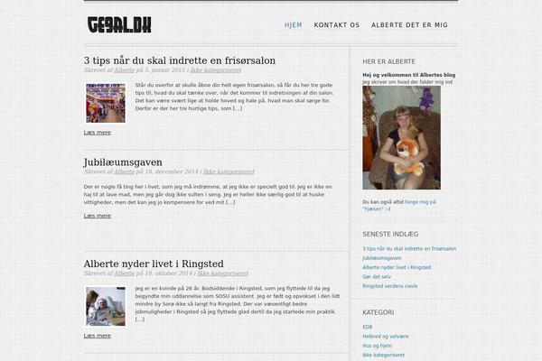 Elefolio theme site design template sample