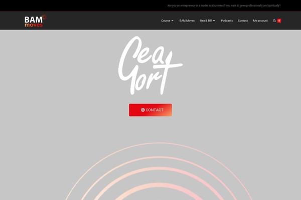 Site using Ocean-sticky-header plugin