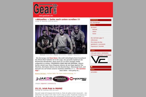 Audioman theme site design template sample