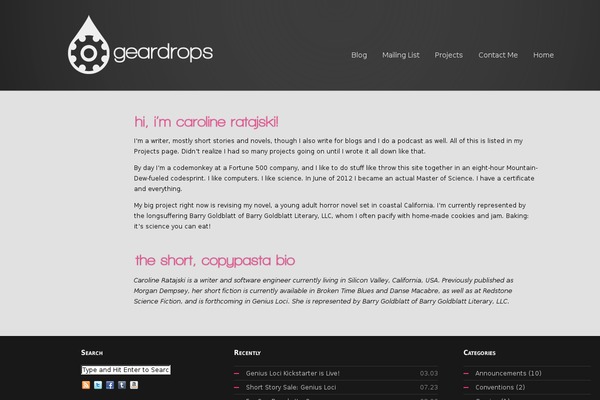 DarkRed theme websites examples