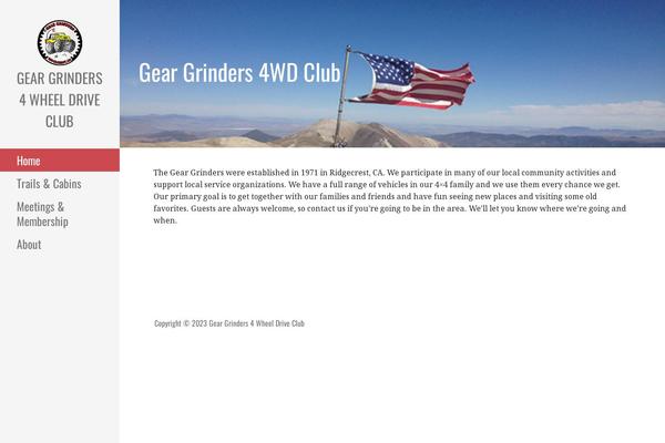 Escapade theme site design template sample